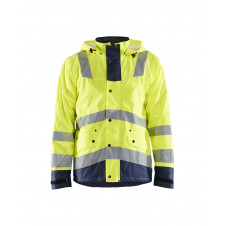 4307 Veste de pluie doublée haute-visibilité niveau 2