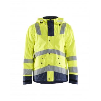 4307 Veste de pluie doublée haute-visibilité niveau 2