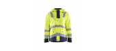4307 Veste de pluie doublée haute-visibilité niveau 2