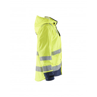4307 Veste de pluie doublée haute-visibilité niveau 2