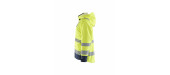 4307 Veste de pluie doublée haute-visibilité niveau 2