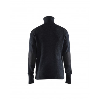 4630 Sweat en laine col zippé