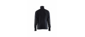 4630 Sweat en laine col zippé