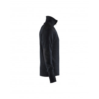 4630 Sweat en laine col zippé