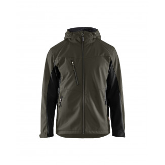 4753 Veste Softshell à capuche
