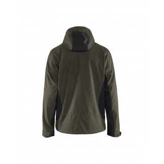 4753 Veste Softshell à capuche