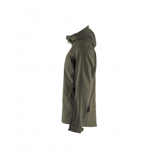 4753 Veste Softshell à capuche