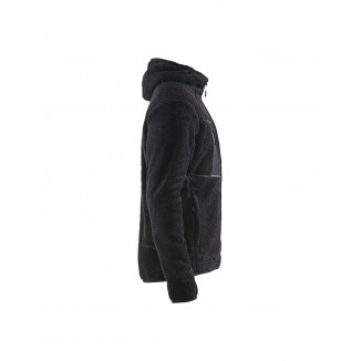 4863 Veste en moumoute à capuche