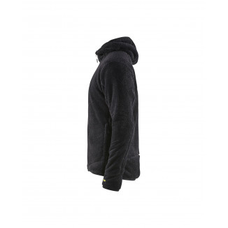 4863 Veste en moumoute à capuche