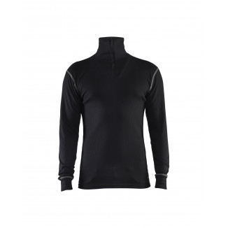 4898 Haut de sous-vêtements col zippé retardant flamme inhérent