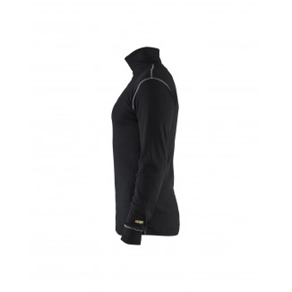 4898 Haut de sous-vêtements col zippé retardant flamme inhérent