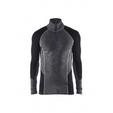 4899 Haut de sous-vêtements col zippé WARM