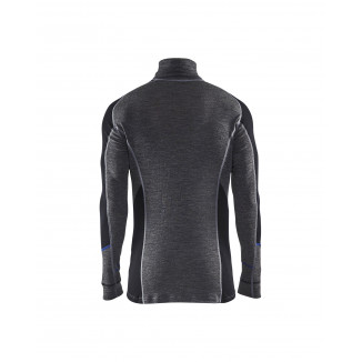 4899 Haut de sous-vêtements col zippé WARM