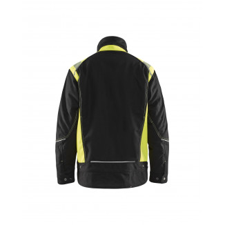 4915 Veste doublée artisan détails fluo