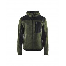 4930 Veste tricotée à capuche