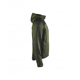 4930 Veste tricotée à capuche