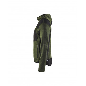 4930 Veste tricotée à capuche