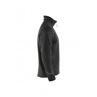 4943 Veste tricotée zippée
