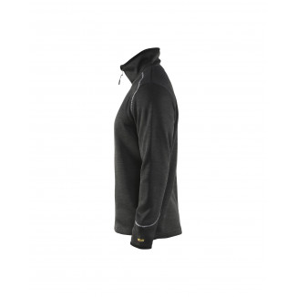 4943 Veste tricotée zippée