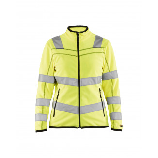 4966 Veste micropolaire haute-visibilité femme