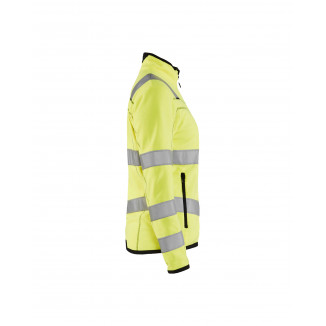 4966 Veste micropolaire haute-visibilité femme