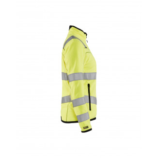 4966 Veste micropolaire haute-visibilité femme
