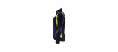 4973 Veste micropolaire détails fluo femme
