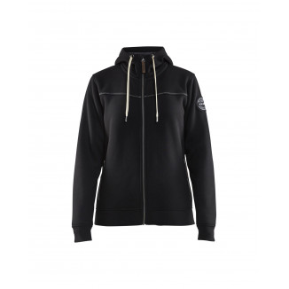 4974 Sweat zippé à capuche femme