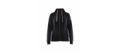 4974 Sweat zippé à capuche femme