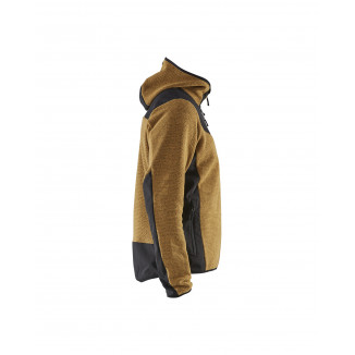 5940 Veste tricotée avec softshell
