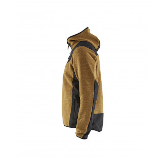 5940 Veste tricotée avec softshell