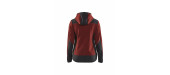 5941 Veste tricotée avec softshell femme