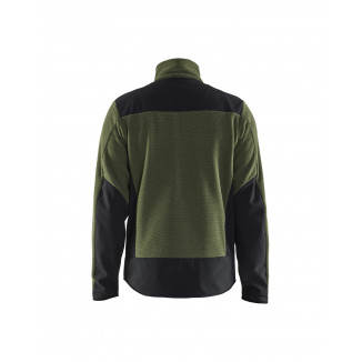 5942 Veste tricotée avec softshell