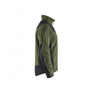 5942 Veste tricotée avec softshell