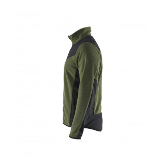 5942 Veste tricotée avec softshell