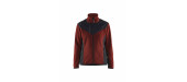 5943 Veste tricotée avec softshell femme
