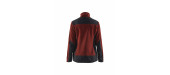 5943 Veste tricotée avec softshell femme