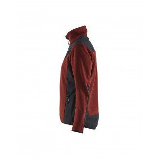 5943 Veste tricotée avec softshell femme