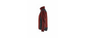 5943 Veste tricotée avec softshell femme