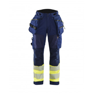 7114 Pantalon Softshell Haute-Visibilité Femme