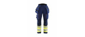 7114 Pantalon Softshell Haute-Visibilité Femme