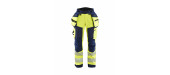 7118 Pantalon Softshell Haute-visibilité Femme