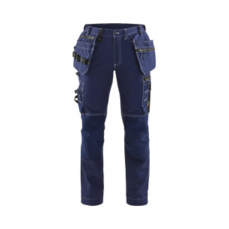 7130 Pantalon artisan +stretch femme