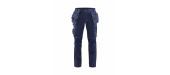 7130 Pantalon artisan +stretch femme