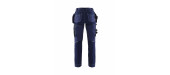 7130 Pantalon artisan +stretch femme