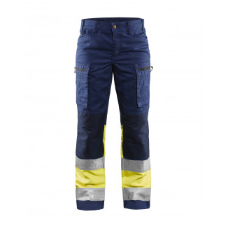 7161 Pantalon +stretch haute-visibilité femme