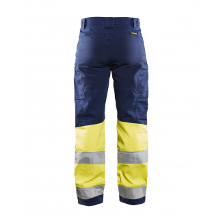 7161 Pantalon +stretch haute-visibilité femme