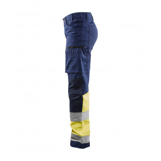 7161 Pantalon +stretch haute-visibilité femme