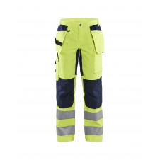 7163 Pantalon +stretch haute-visibilité femme
