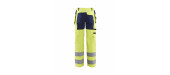 7163 Pantalon +stretch haute-visibilité femme
